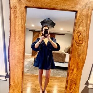 Free People Denim Blue Skirt